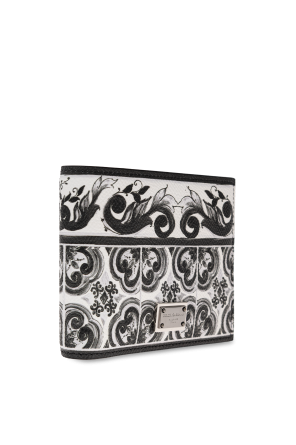 Dolce & Gabbana Portemonnaie mit Aufdruck „Majolica“