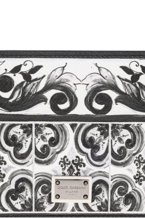 Dolce & Gabbana Portemonnaie mit Aufdruck „Majolica“