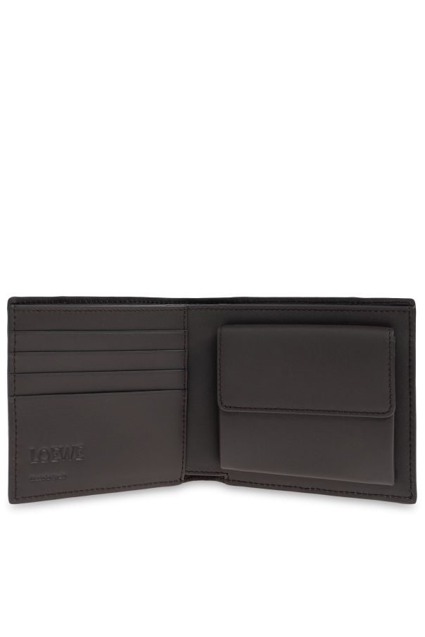Loewe Leather wallet with logo