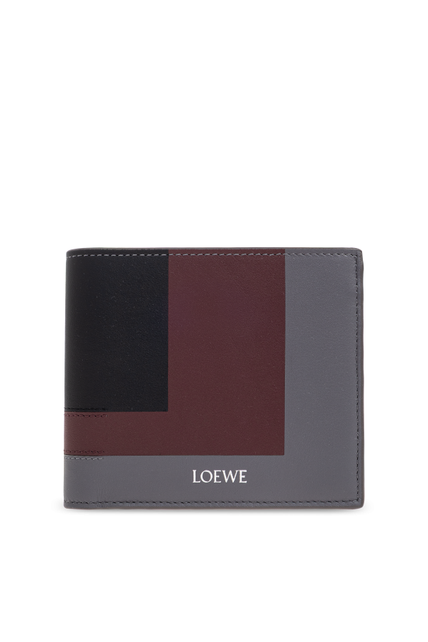 Leather wallet with logo od Loewe