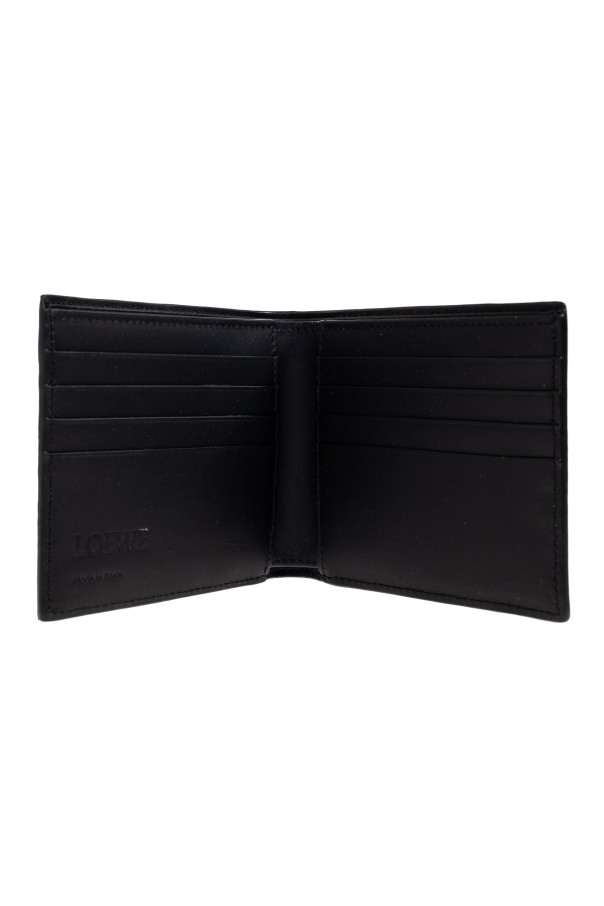 Loewe Leather wallet with logo