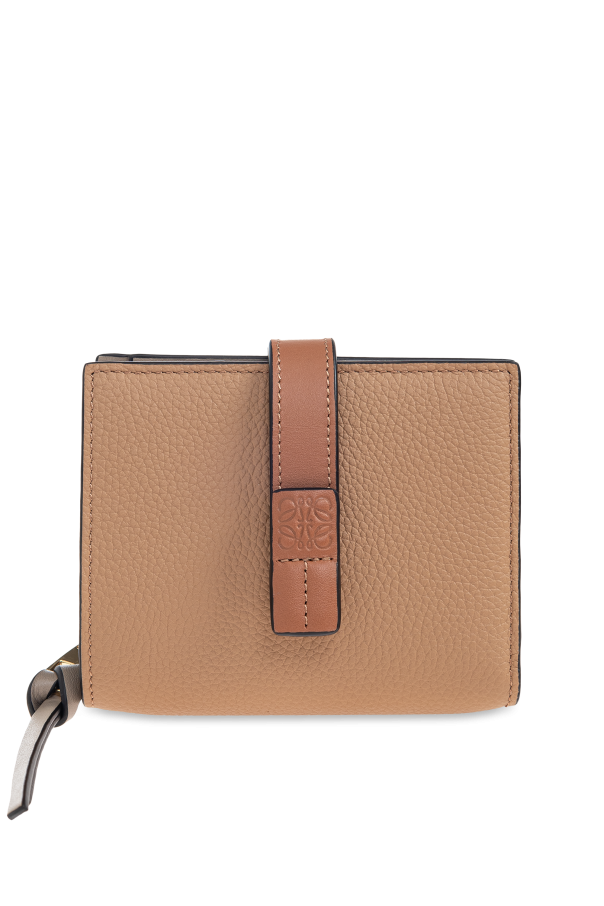Folded leather wallet od Loewe
