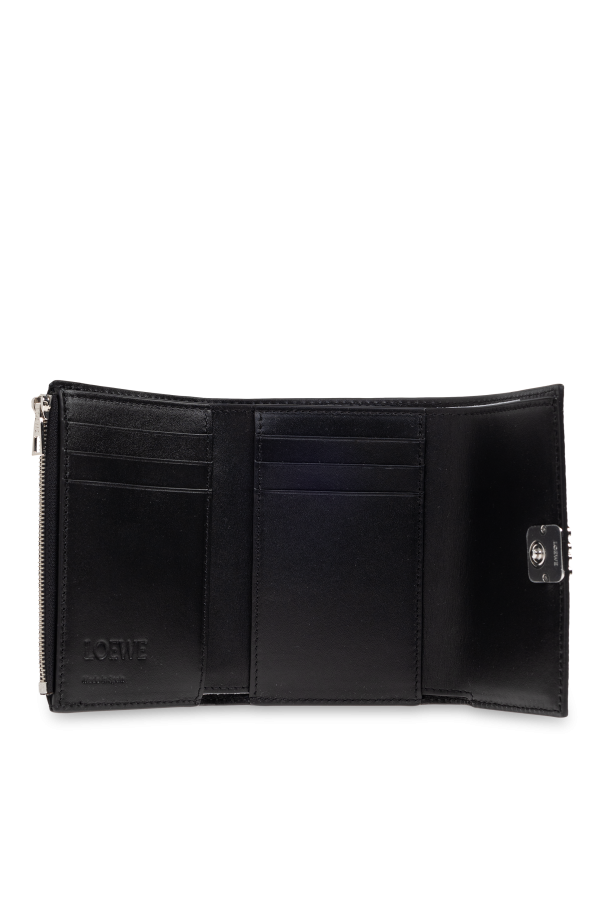 Loewe Leather wallet with logo
