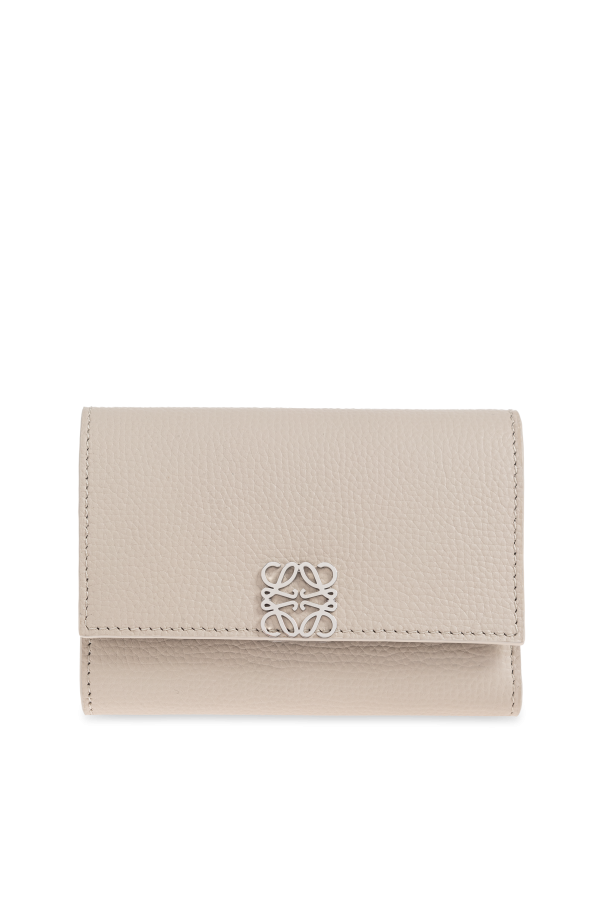 Folded leather wallet od Loewe