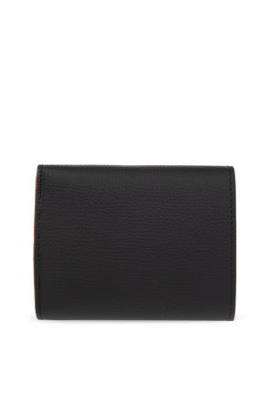 loewe logo Leather wallet