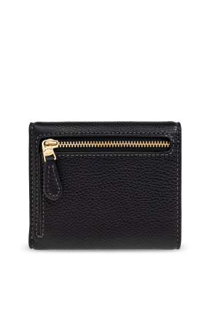 Coach Cartera de cuero con logo
