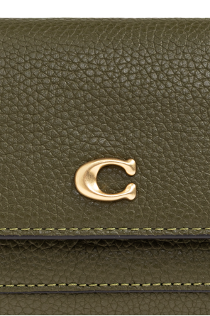 Coach Lederportemonnaie mit Logo