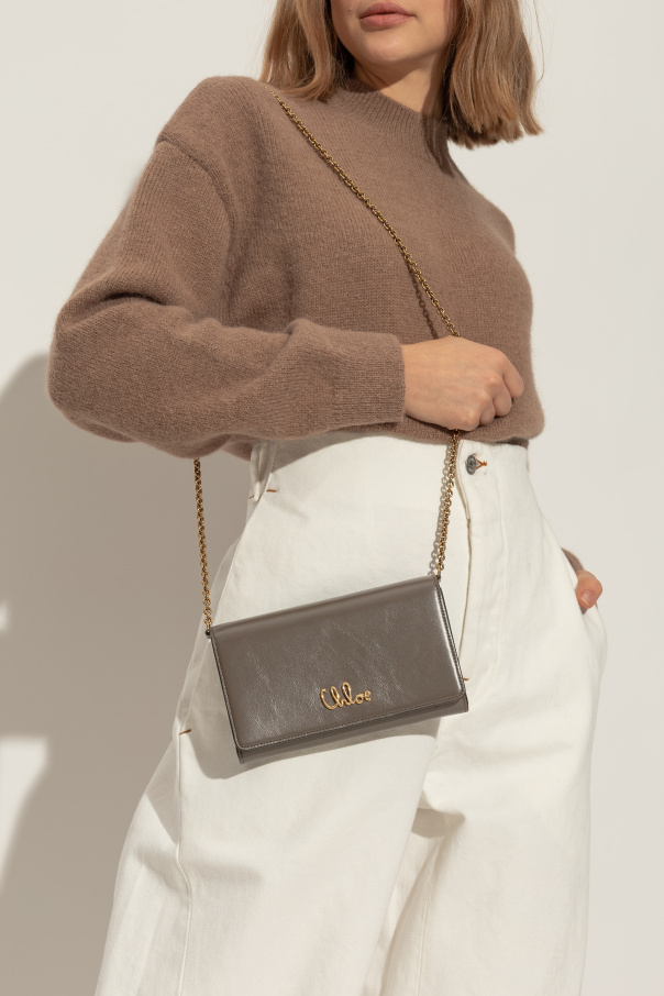 Chloé Brieftasche mit Kette Iconic