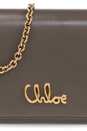Chloé Brieftasche mit Kette Iconic