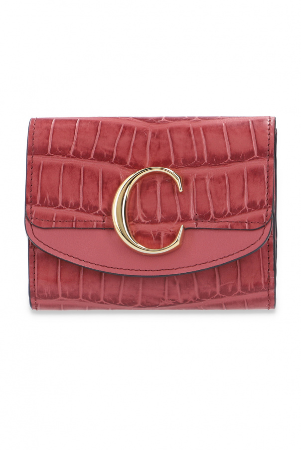 Chloé 'Chloé C' wallet with logo