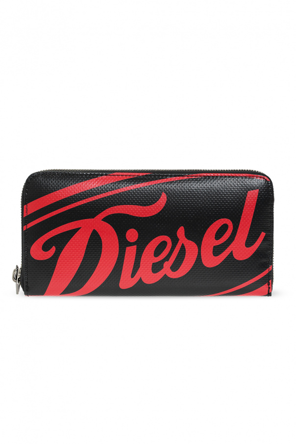 Diesel ‘24-Zip’ wallet with logo