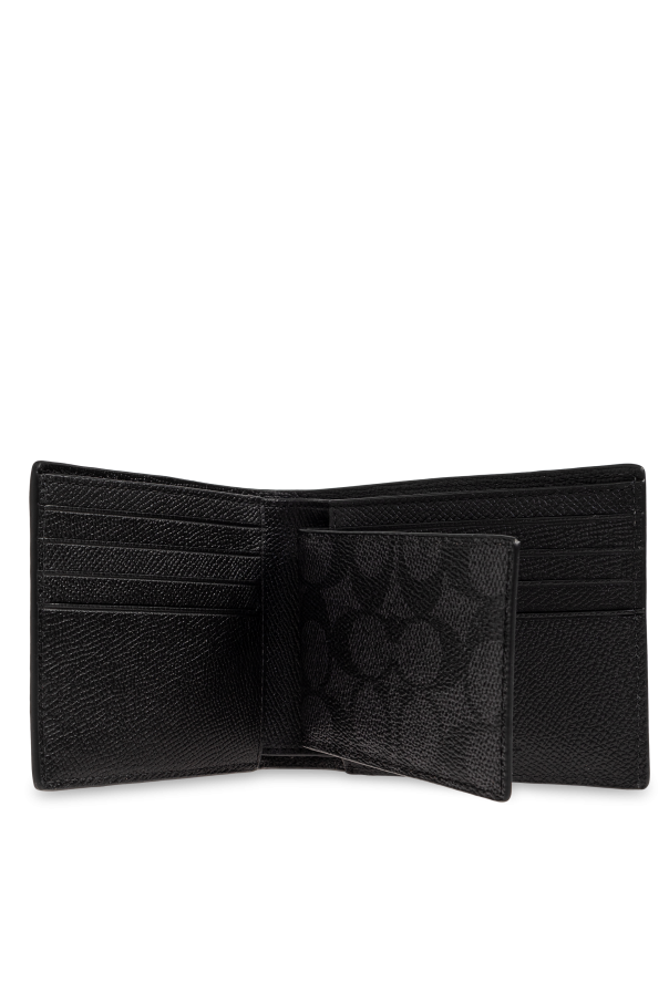 Coach Carteira dobrável com monograma