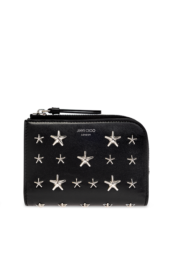 Leather wallet with logo od Jimmy Choo