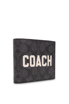 coach Carpet Wallet with logo