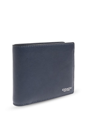 Coach Leather wallet with logo