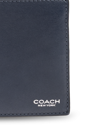 Coach Leather wallet with logo