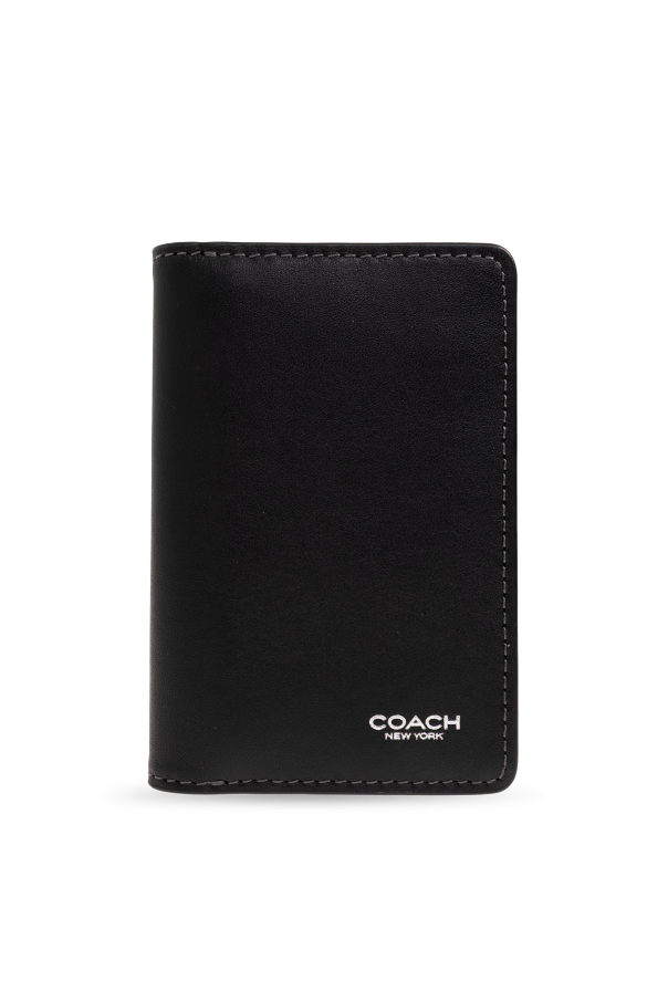 Foldable wallet with logo od Coach