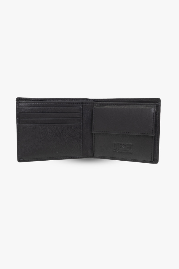 Diesel ‘D-PLATE BI-FOLD’ leather wallet