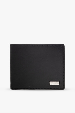 ‘d-plate bi-fold’ leather wallet od Diesel