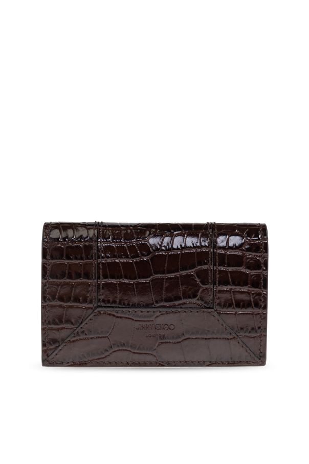 Leather card holder od Jimmy Choo