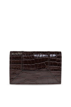 Estuche de cuero para tarjetas