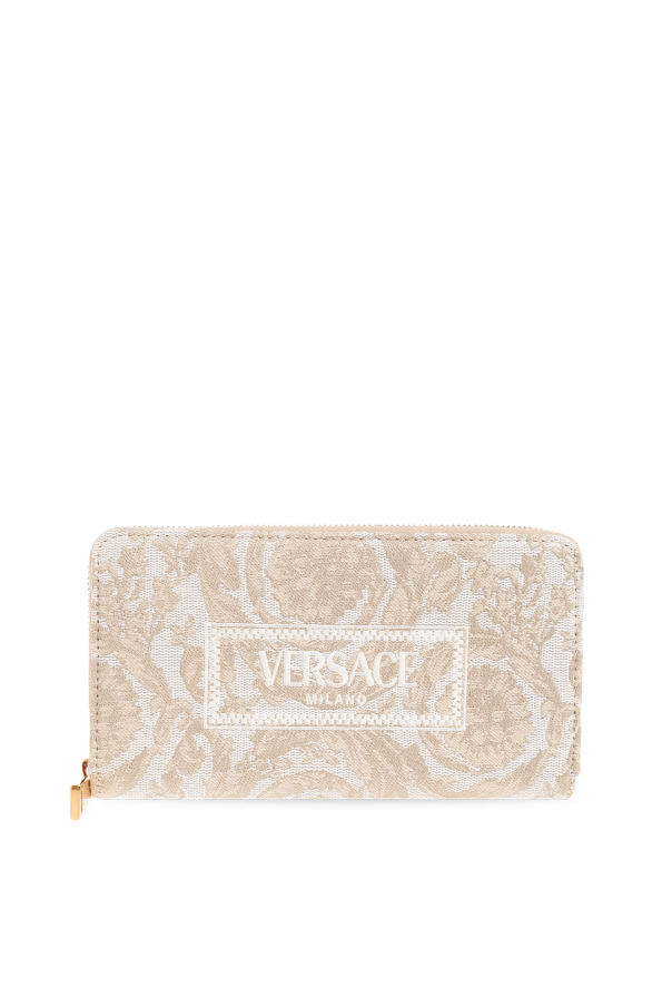 Wallet with logo od Versace