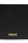 Versace BLACK Leather Wallet