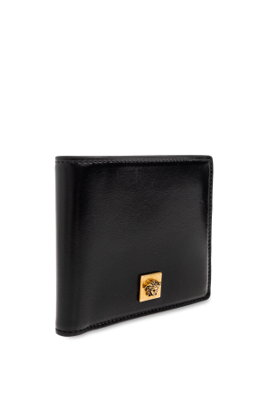 Versace Leather wallet with appliqué