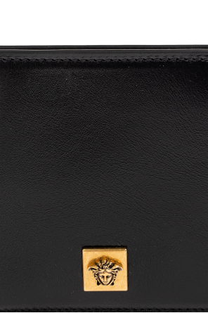 Versace Leather wallet with appliqué