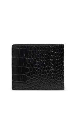 Versace Cartera de cuero con cabeza de «Medusa»