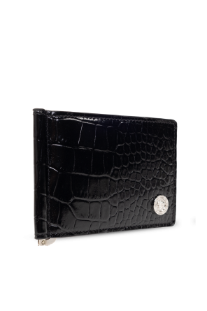 Versace Wallet with note clip