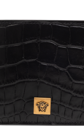 Versace Kožená peněženka s hlavou Medúzy