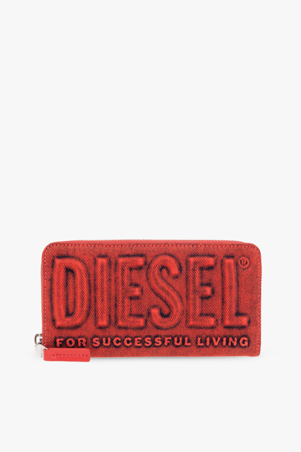 Diesel ‘DSL SHOPPER 3D CONTINENTA’ denim wallet