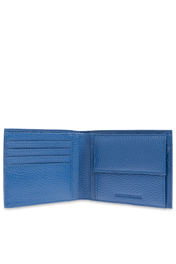 Emporio Armani Cartera plegable con logo