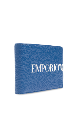Emporio Armani Cartera plegable con logo