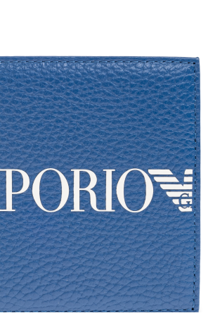 Emporio Armani Cartera plegable con logo