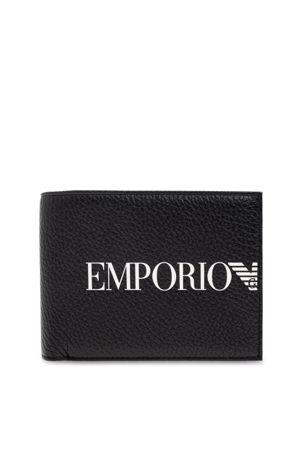 Foldable wallet with logo od Emporio Armani