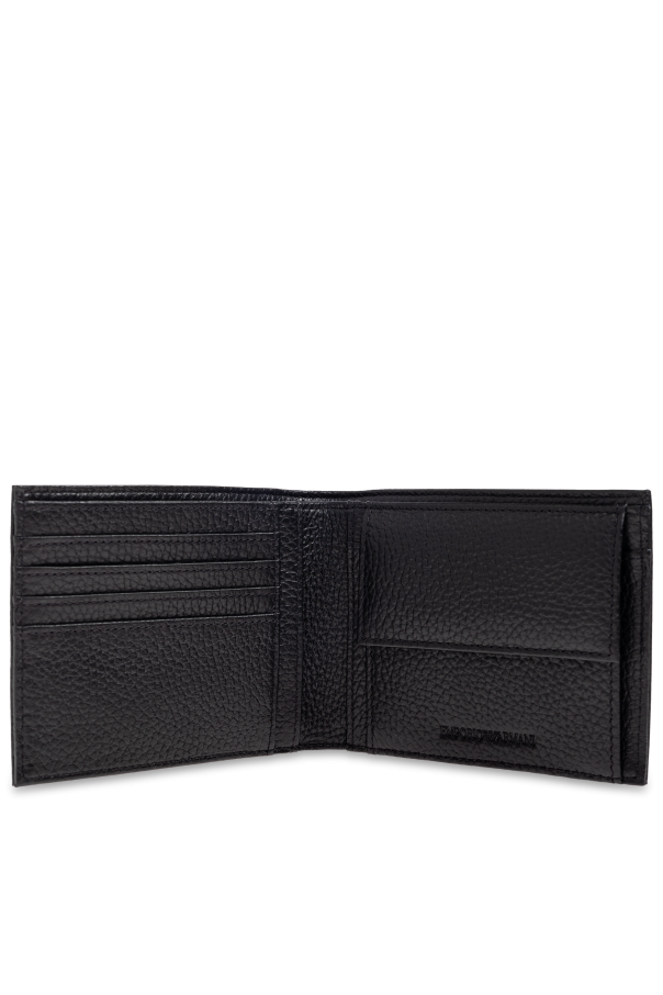 Emporio Armani Cartera plegable con logo