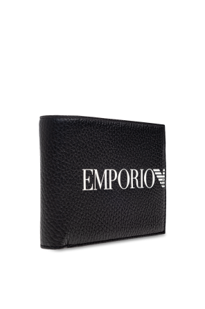Emporio Armani Cartera plegable con logo