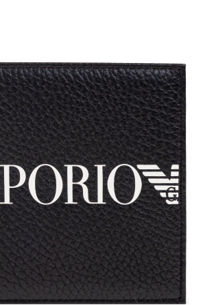 Emporio Armani Cartera plegable con logo
