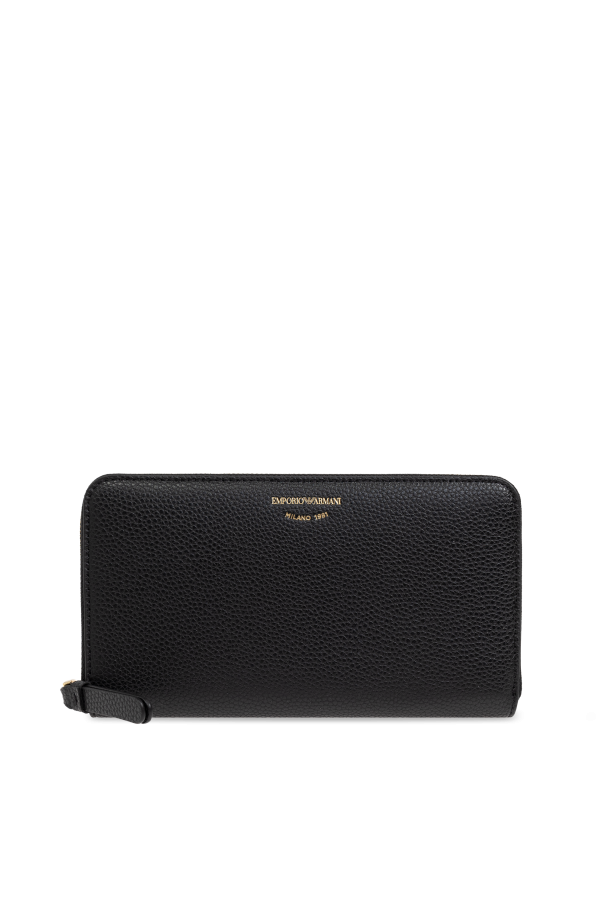 Emporio long-sleeved armani Wallet with logo