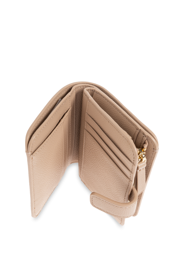 Emporio Armani Skórzany portfel z logo