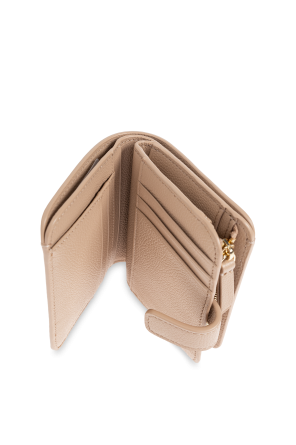 Skórzany portfel z logo od Emporio Armani