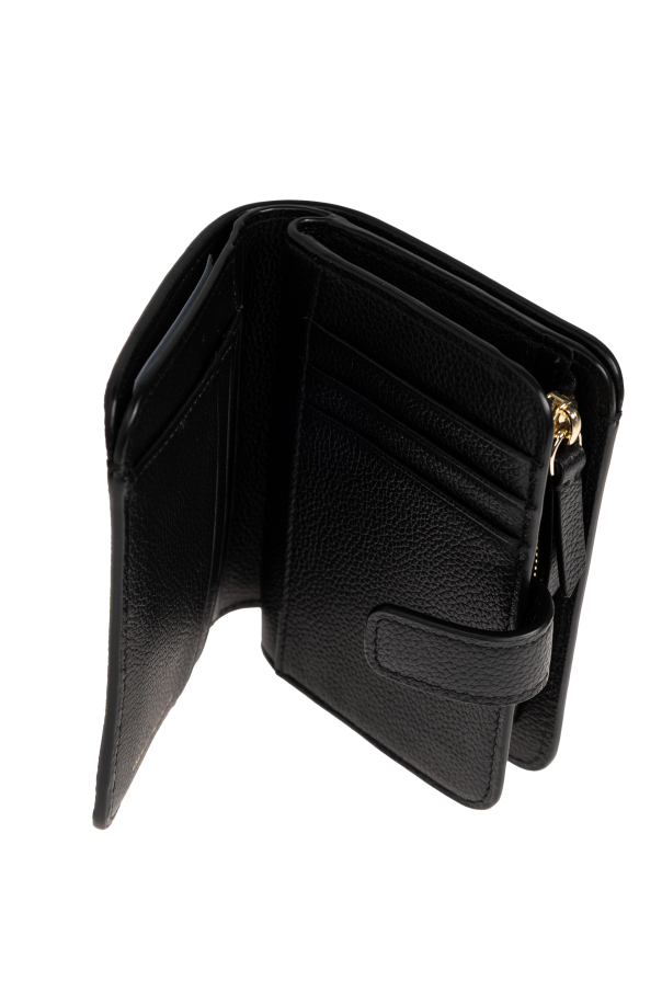 Emporio Armani Leather wallet with logo