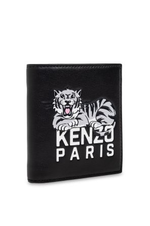 Kenzo Cartera de cuero