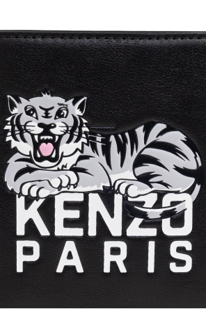 Kenzo Cartera de cuero
