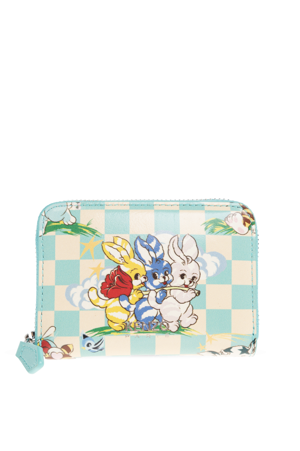 Leather wallet with logo od Kenzo