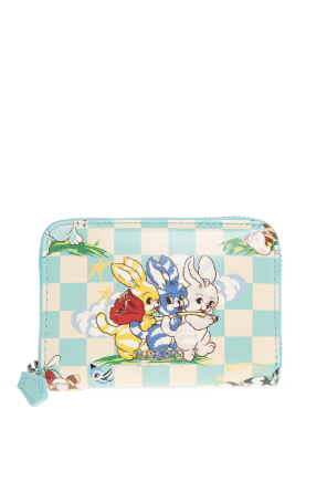 Skórzany portfel z logo od Kenzo