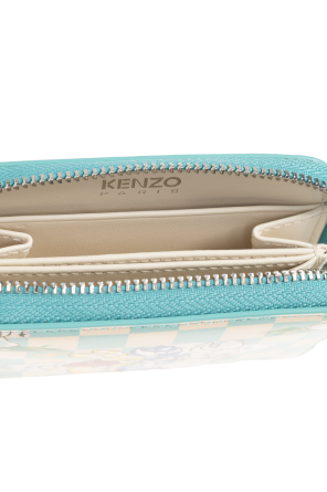 Skórzany portfel z logo od Kenzo