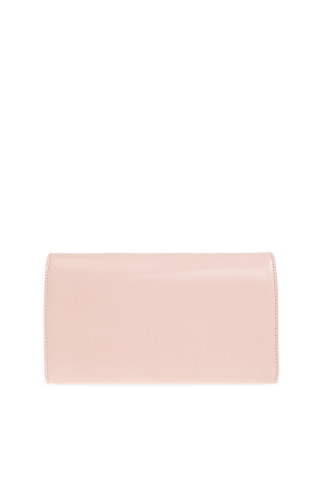 Balmain Cartera de cuero con cadena